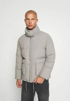 Mennace EVIAN PUFFER JACKET UNISEX - Winterjacke - Light Grey