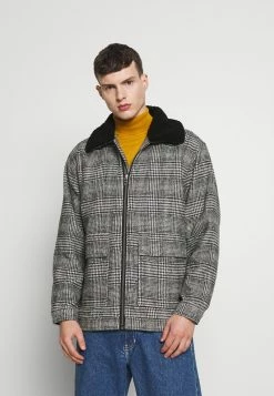 Mennace HENNESSEY BORG COLLAR JACKET - Leichte Jacke - Multi, Herren