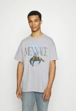 Mennace ROSEBOWL RODEO REGULAR - T-Shirt Print - Grey, Herren