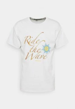 Mennace ST BARTS WAVE REGULAR - T-Shirt Print - White, Herren -Mennace Speichern f155d249ebc3413491057235fc7f24bd