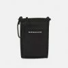 Mennace ZIP NECK POUCH UNISEX - Umhängetasche - Black