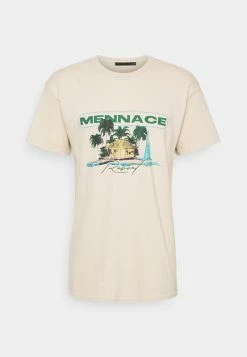 Mennace HAVANA RESORT REGULAR SHIRT - T-Shirt Print - Sand, Herren -Mennace Speichern f2bc06f4e044466ba5f9ae2ac5e54382