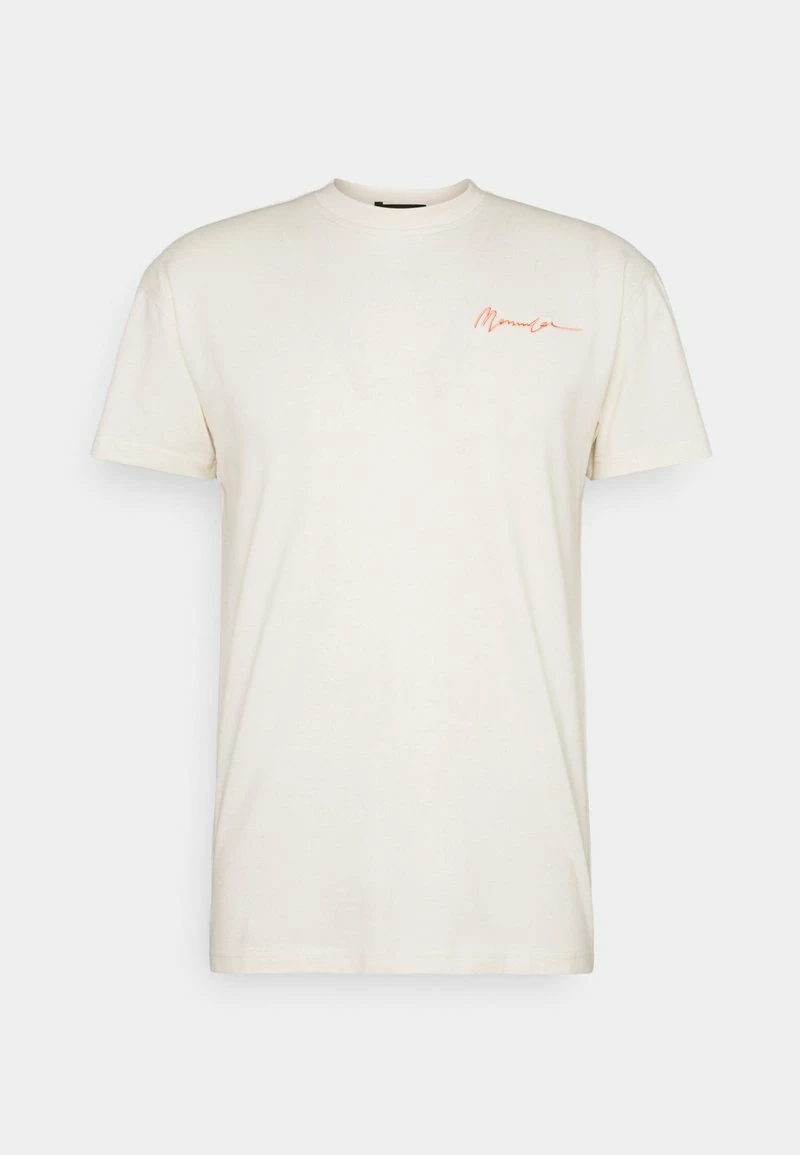 Mennace UNISEX ESSENTIAL - T-Shirt Basic - Offwhite 1 Mennace UNISEX ESSENTIAL - T-Shirt Basic - Offwhite