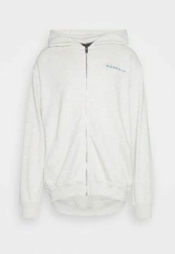 MENNACE ESSENTIAL HOODIE UNISEX - Sweatjacke - Light Grey