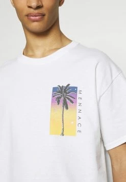 Mennace SUNDAZE BOULEVARD - T-Shirt Print - White, Herren -Mennace Speichern f9966e67e72b47989b13fc78be1e3907