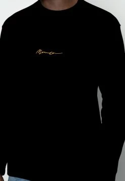 Mennace ESSENTIAL SIGNATURE TEE - Langarmshirt - Black, Herren -Mennace Speichern fb78426c7e67431c90d673603d5ce620