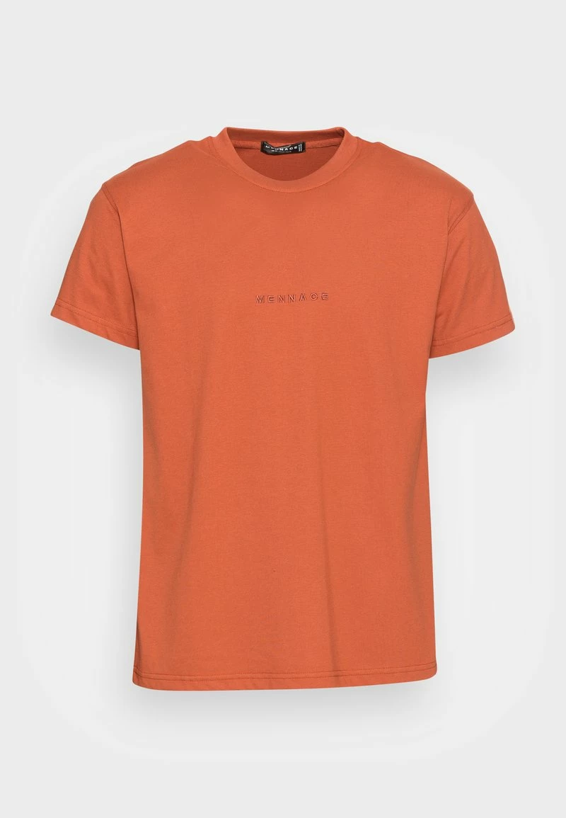 MENNACE UNISEX ESSENTIAL REGULAR - T-Shirt Basic - Burnt Orange 4 MENNACE UNISEX ESSENTIAL REGULAR - T-Shirt Basic - Burnt Orange – Bild 4