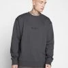Mennace ESSENTIAL REGULAR SIGNATURE - Sweatshirt - Charcoal, Unisex
