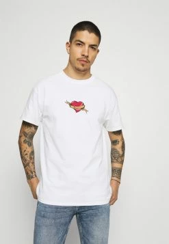 Mennace HAVANA TATTOO HEART - T-Shirt Print - White, Herren -Mennace Speichern fd82da99ecb64ff1a6d03ea92da387c7