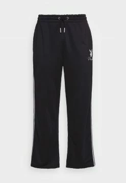 Mennace PLAYBOY TRICOT TRACKPANT UNISEX - Jogginghose - Black -Mennace Speichern ff75cc53be6c44eeb117501e34b6d4f3